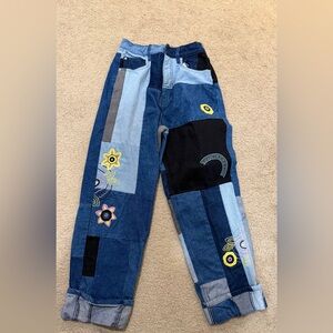 BDG Multicolor Patchwork Women Jeans